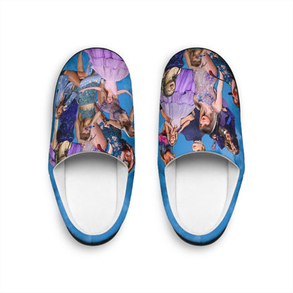 Taylor Swift Blue Skies Collage Women's Indoor Slippers