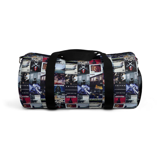 Eminem Album Art Cover Collage Duffel Bag