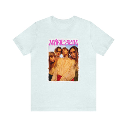 Måneskin Group Photo Unisex Jersey Short Sleeve Tee Shirt