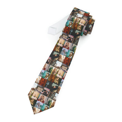 Sabrina Carpenter Album Cover Collage Neck Tie