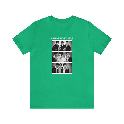 Jonas Brothers Photo Booth Unisex Jersey Short Sleeve Tee Shirt