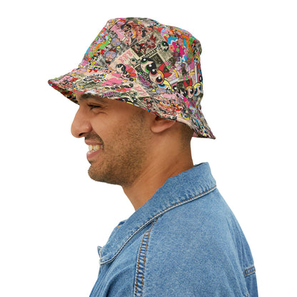 Powerpuff Girls Trio Charm Bucket Hat