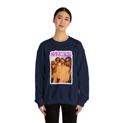 Måneskin Group Photo Unisex Heavy Blend Crewneck Sweatshirt