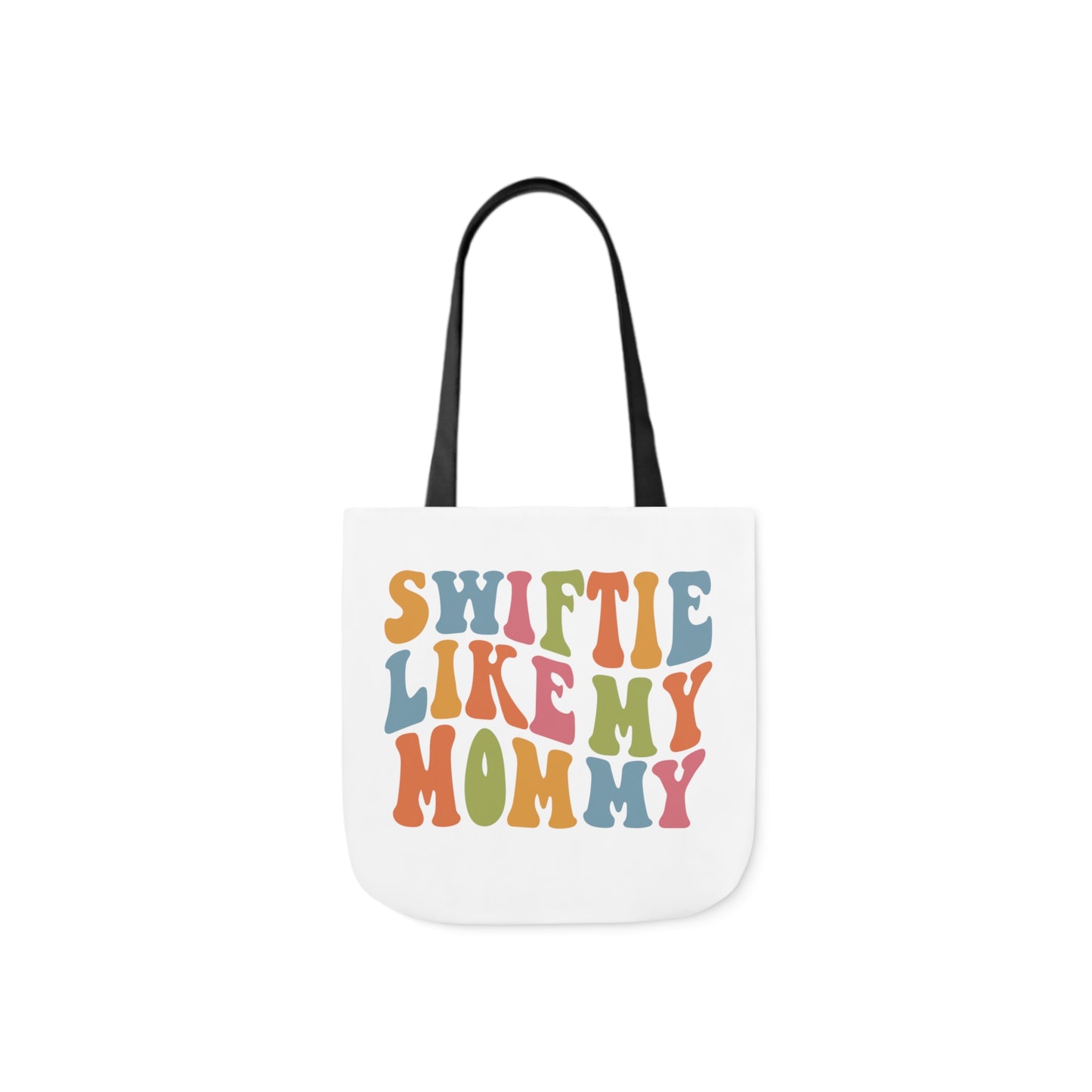 Taylor Swift Swiftie Like My Mommy Polyester Canvas Tote Bag