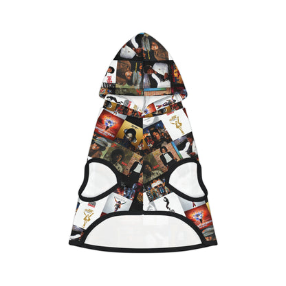 Michael Jackson Album Cover Collage Pet Hoodie