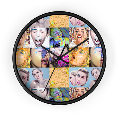 Miley Cyrus & Her Dead Petz Mosaic Wall Clock