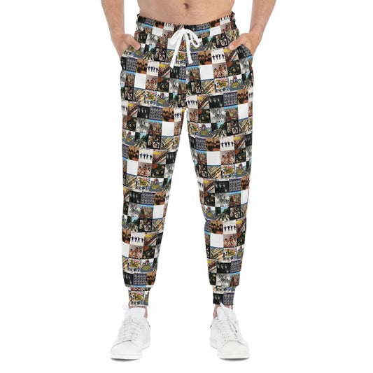 The Beatles Album Cover Collage Athletic Jogger Sweatpants