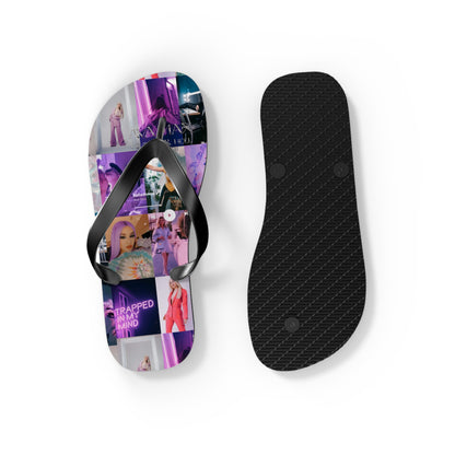 Ava Max Belladonna Photo Collage Flip Flops