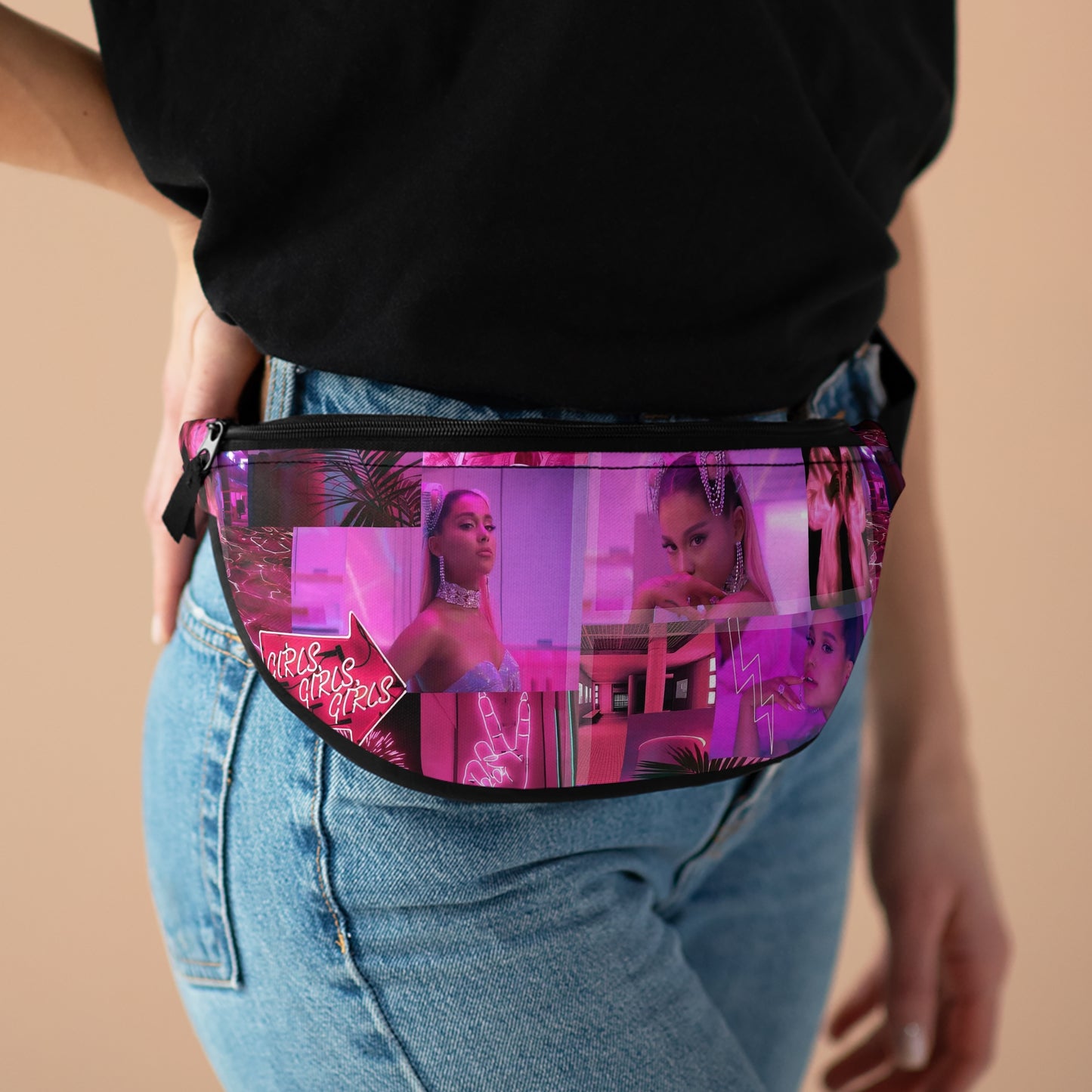 Ariana Grande 7 Rings Collage Fanny Pack