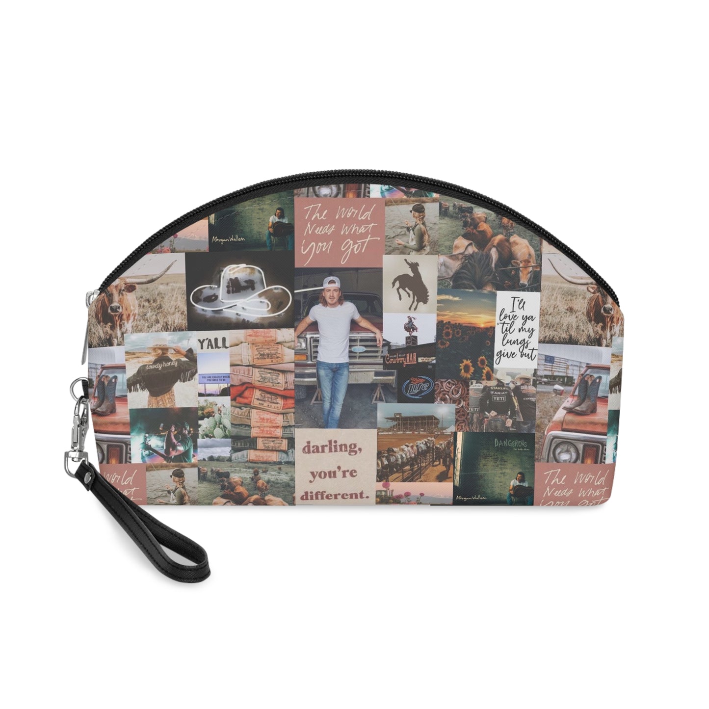 Morgan Wallen Darling You're Different Collage Makeup Bag