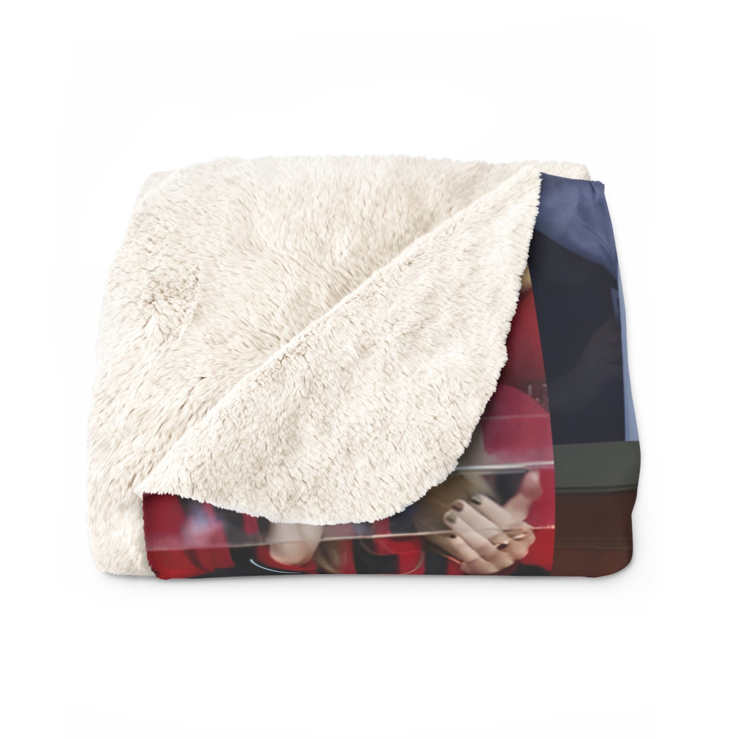 Taylor Swift Chiefs Fan Taylor's Version Sherpa Fleece Blanket