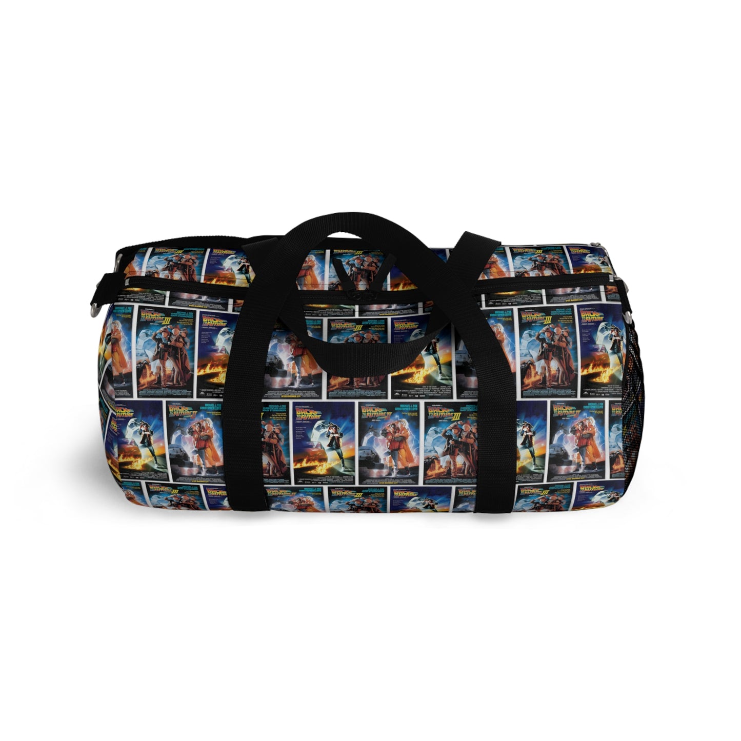 Back To The Future Movie Posters Collage Duffel Bag