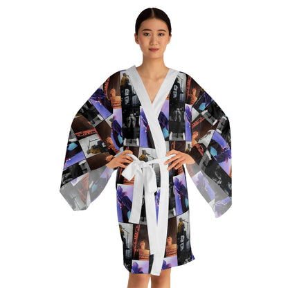 Post Malone On Tour Collage Long Sleeve Kimono Robe