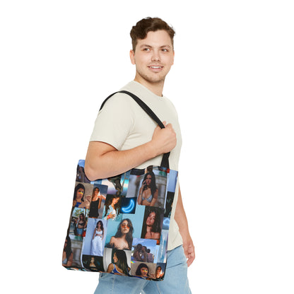 Madison Beer Mind In The Clouds Collage Tote Bag