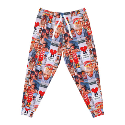 Bad Bunny Un Verano Sin Ti Photo Collage Athletic Jogger Sweatpants