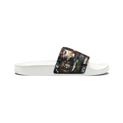 Slipknot Chaotic Album Art Collage Women's Slide Sandals