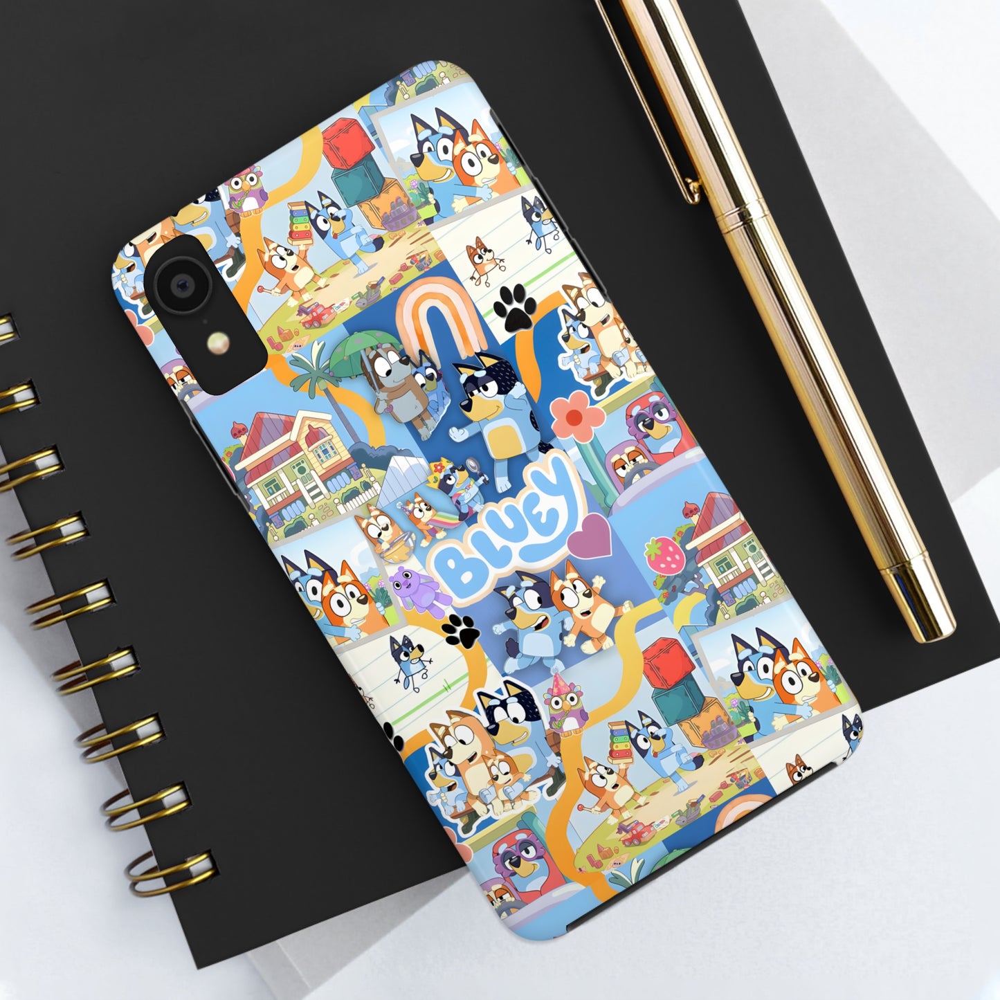 Bluey Playtime Collage Tough Phone Cases