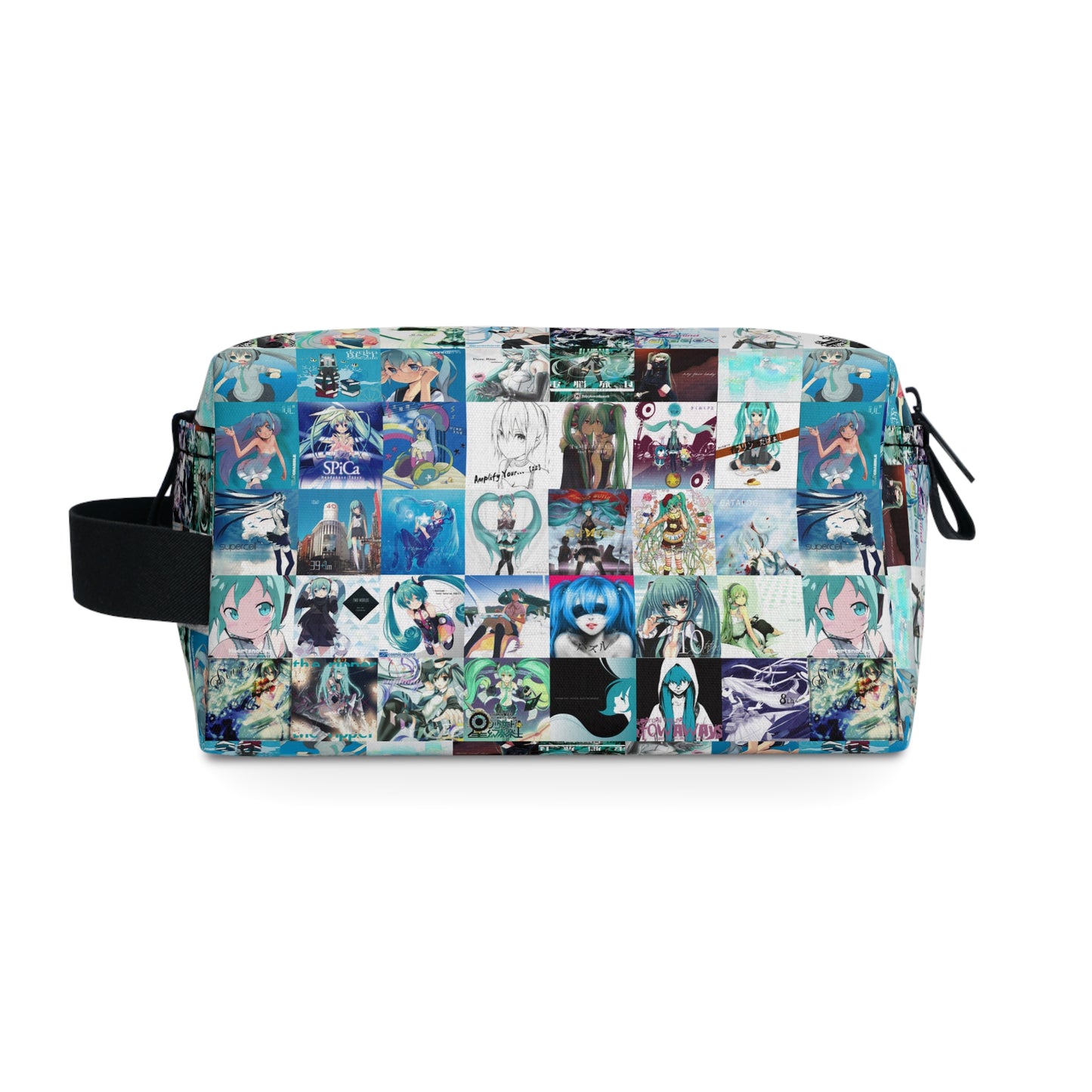 Hatsune Miku Album Cover Collage Toiletry Bag