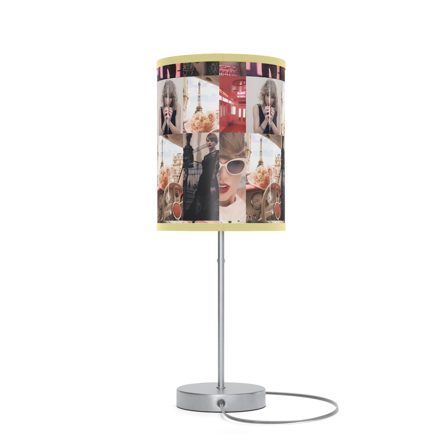 Taylor Swift 1989 Blank Space Collage Lamp on a Stand