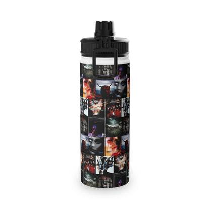 Slipknot Album Art Collage Stainless Steel Sports Lid Water Bottle