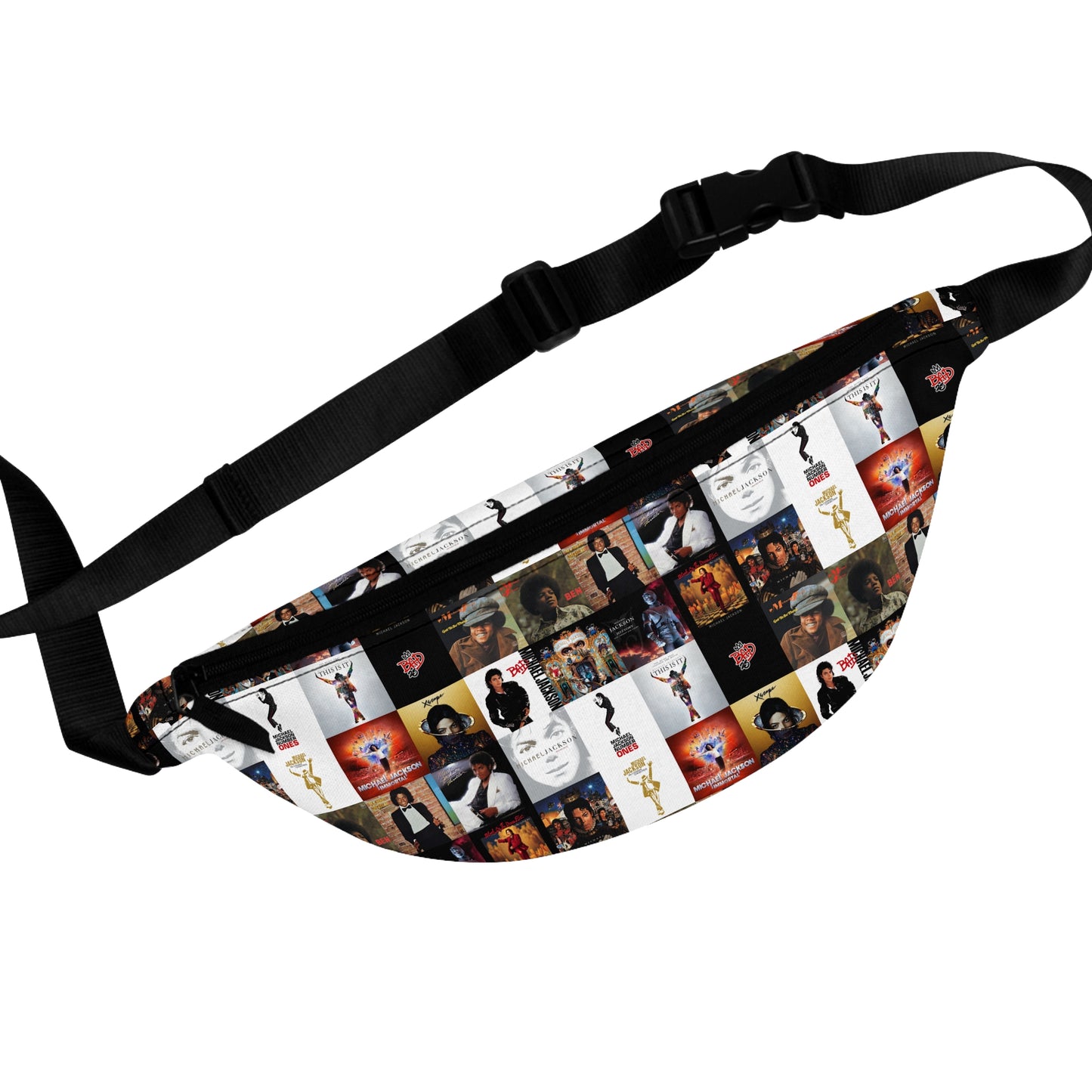 Michael Jackson Album Cover Collage Fanny Pack