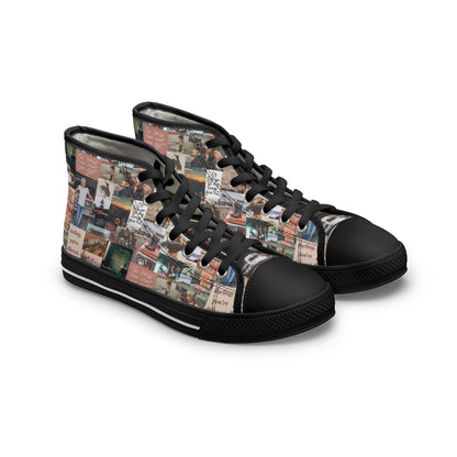 Morgan Wallen Darling You're Different Collage Women's High Top Sneakers