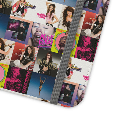 Miley Cyrus Album Cover Collage Phone Flip Case