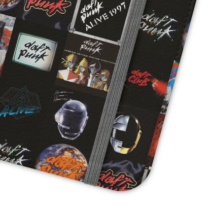 Daft Punk Album Cover Art Collage Phone Flip Case