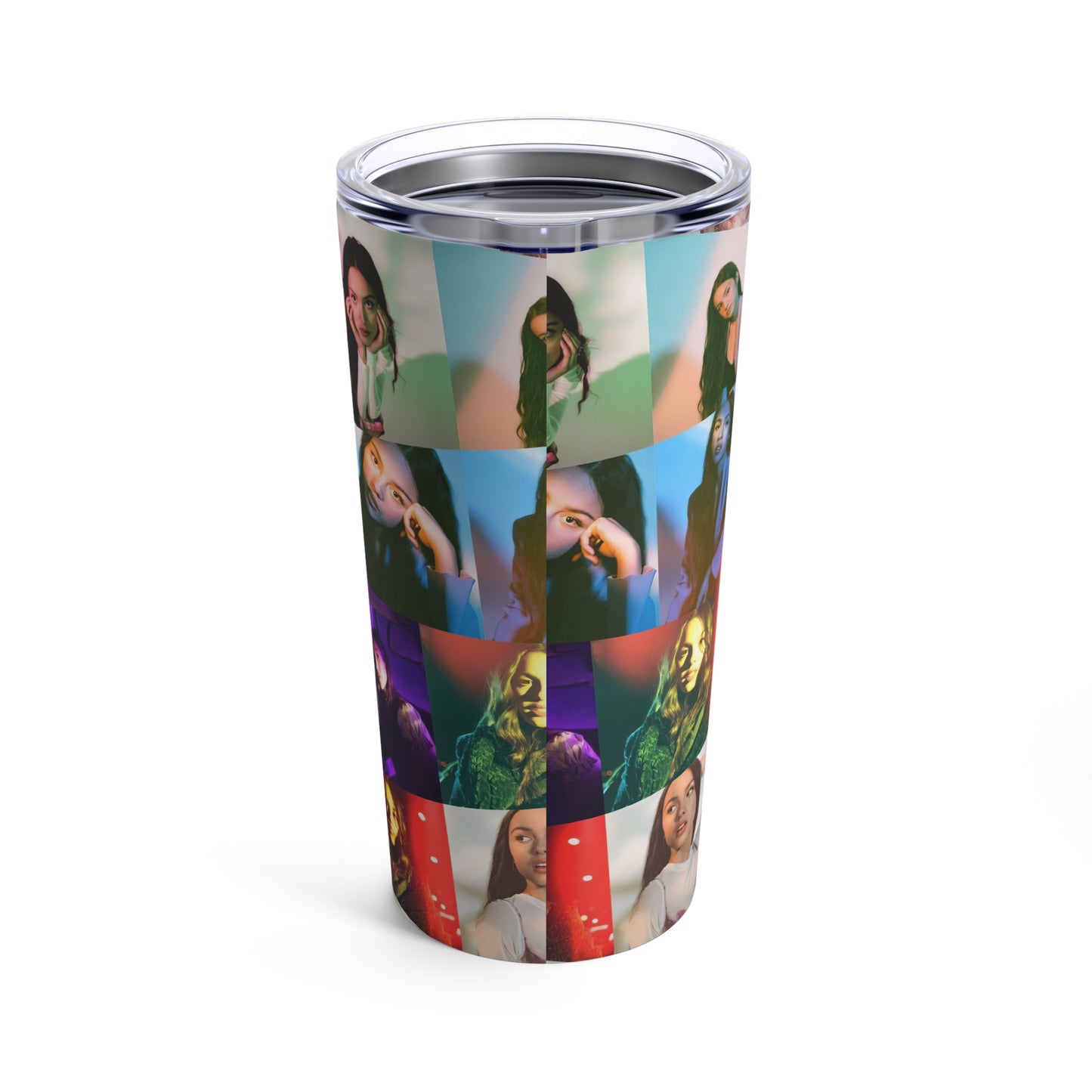 Olivia Rodrigo Portrait Collage Tumbler 20oz