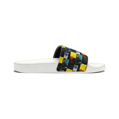 Post Malone Album Art Collage Women's Slide Sandals