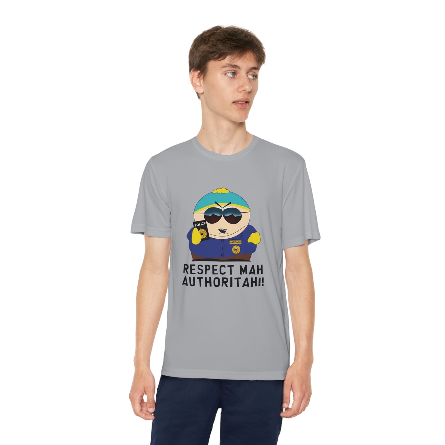 South Park Cartman Respect Mah Autheritah! Youth Competitor Tee