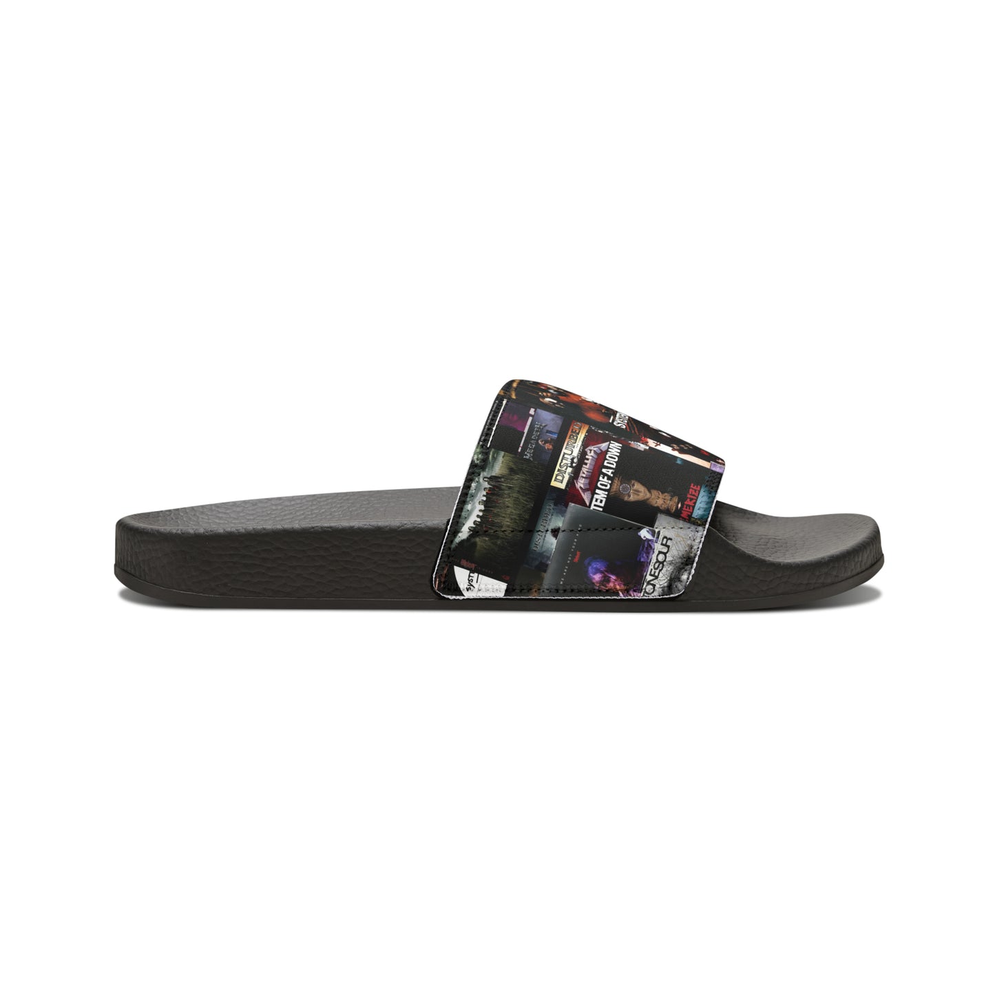 Slipknot Chaotic Album Art Collage Youth Slide Sandals