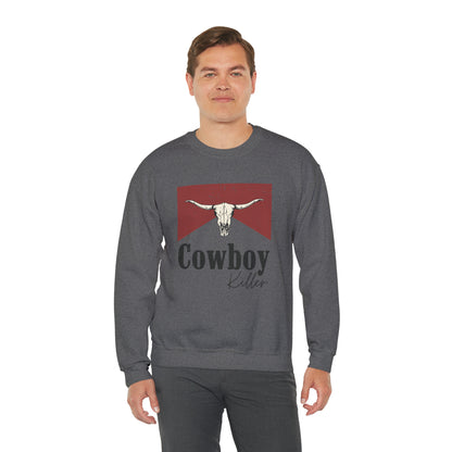 Morgan Wallen Cowboy Killer Unisex Heavy Blend Crewneck Sweatshirt