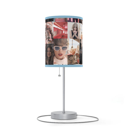 Taylor Swift 1989 Blank Space Collage Lamp on a Stand