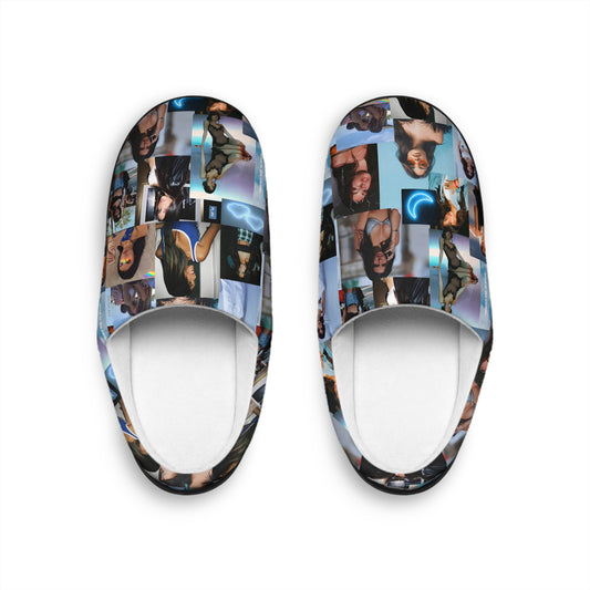Madison Beer Mind In The Clouds Collage Women's Indoor Slippers