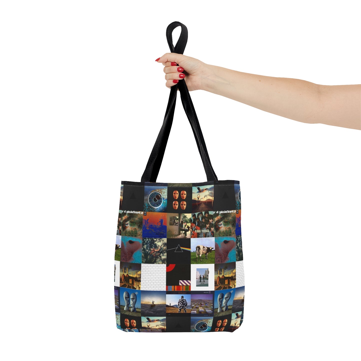 Pink Floyd Album Cover Collage Tote Bag