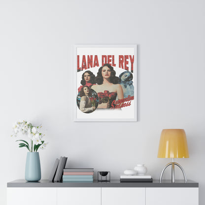 Lana Del Rey Summertime Sadness Framed Print