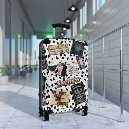 Morgan Wallen Yeehaw Collage Suitcase