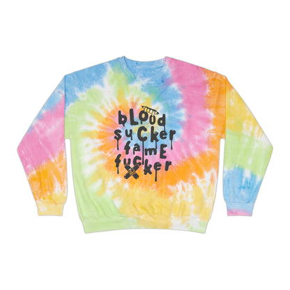 Olivia Rodrigo Blood Sucker Fame Fucker Unisex Tie-Dye Sweatshirt