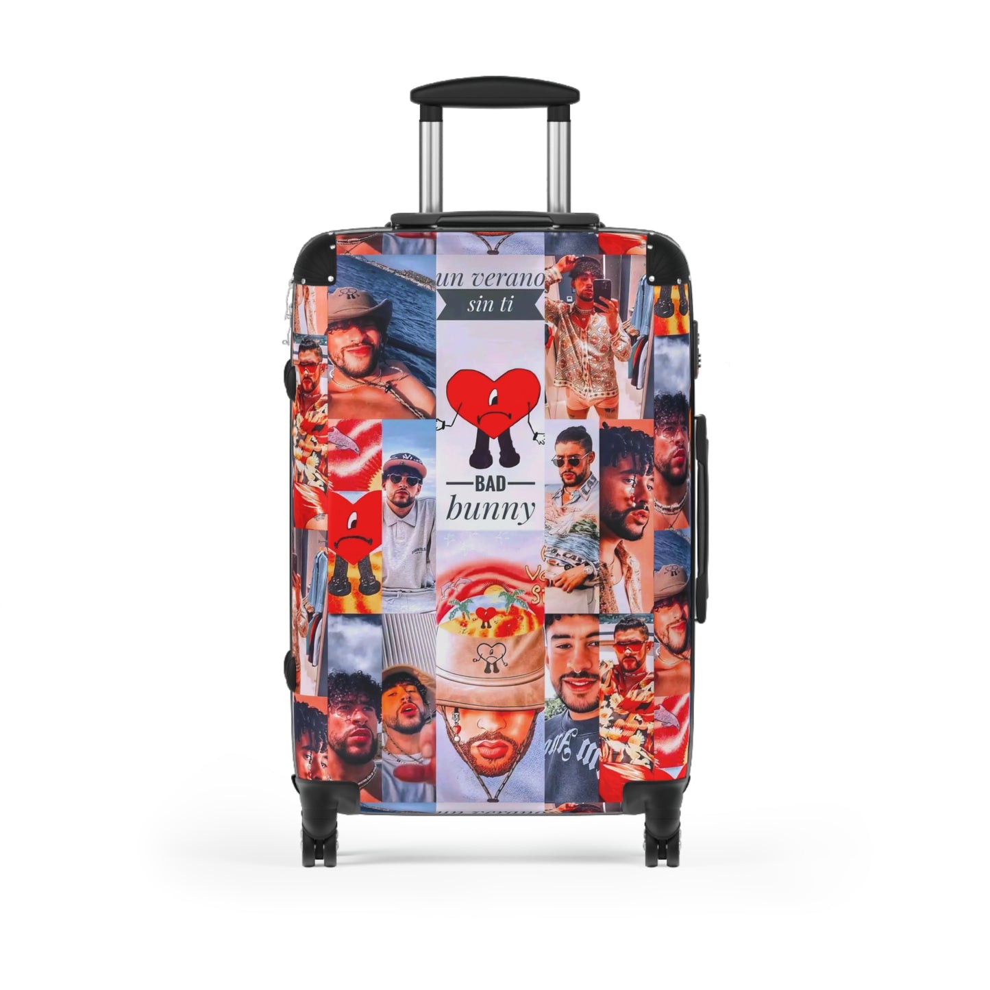 Bad Bunny Un Verano Sin Ti Photo Collage Suitcase