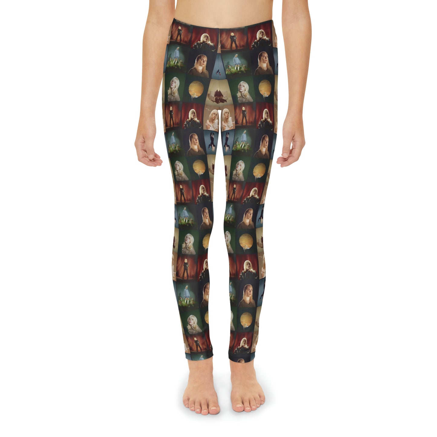 Billie Eish Happier Than Ever Mosaic Youth Full-Length Leggings