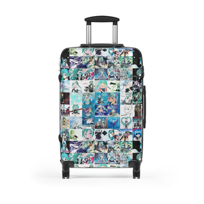 Hatsune Miku Album Cover Collage Suitcase