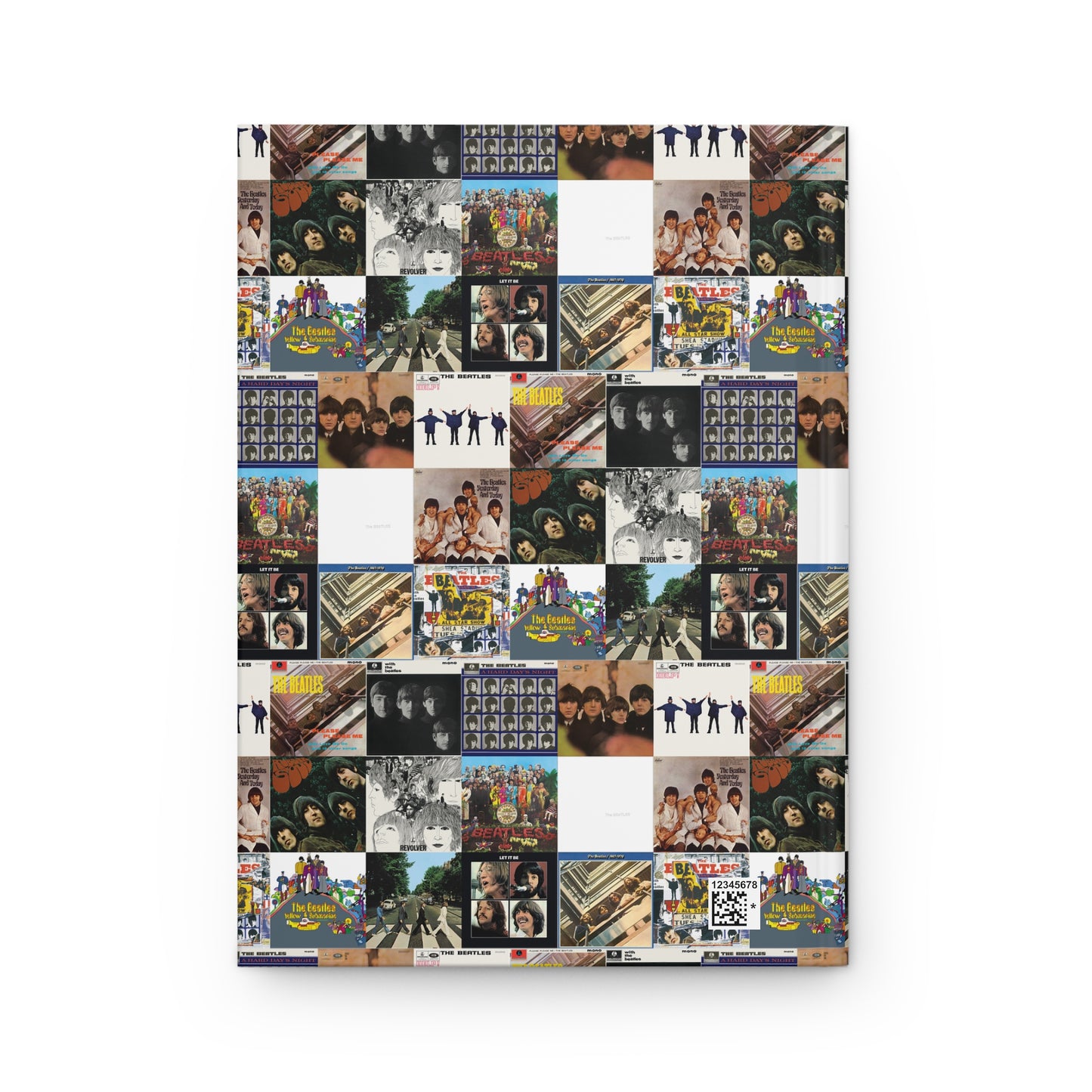 The Beatles Album Cover Collage Hardcover Journal