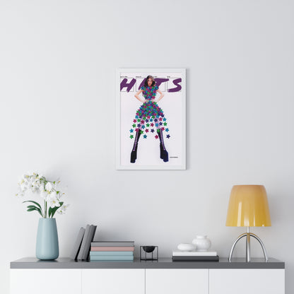 Olivia Rodrigo Hits Magazine Cover Framed Print