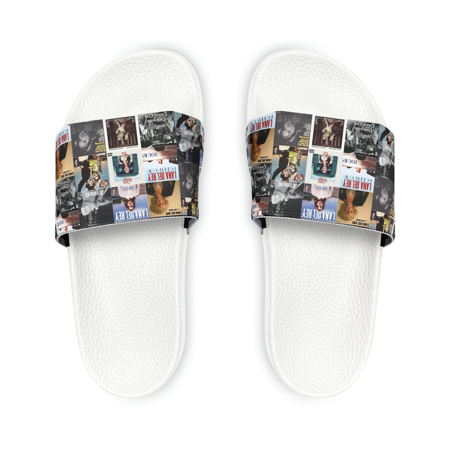 Lana Del Rey Album Cover Collage Women's Slide Sandals