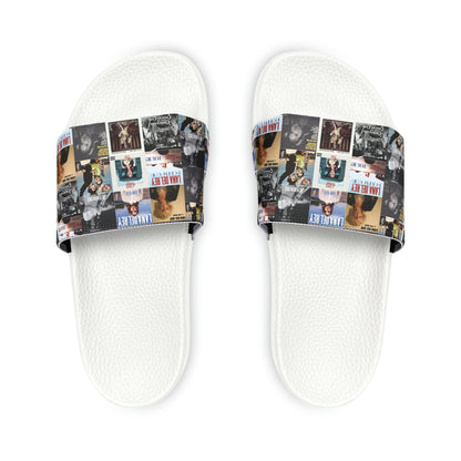 Lana Del Rey Album Cover Collage Women's Slide Sandals