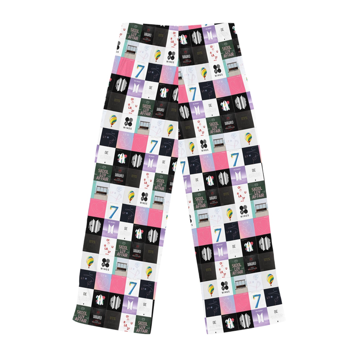 BTS Album Cover Art Collage Women's Pajama Pants