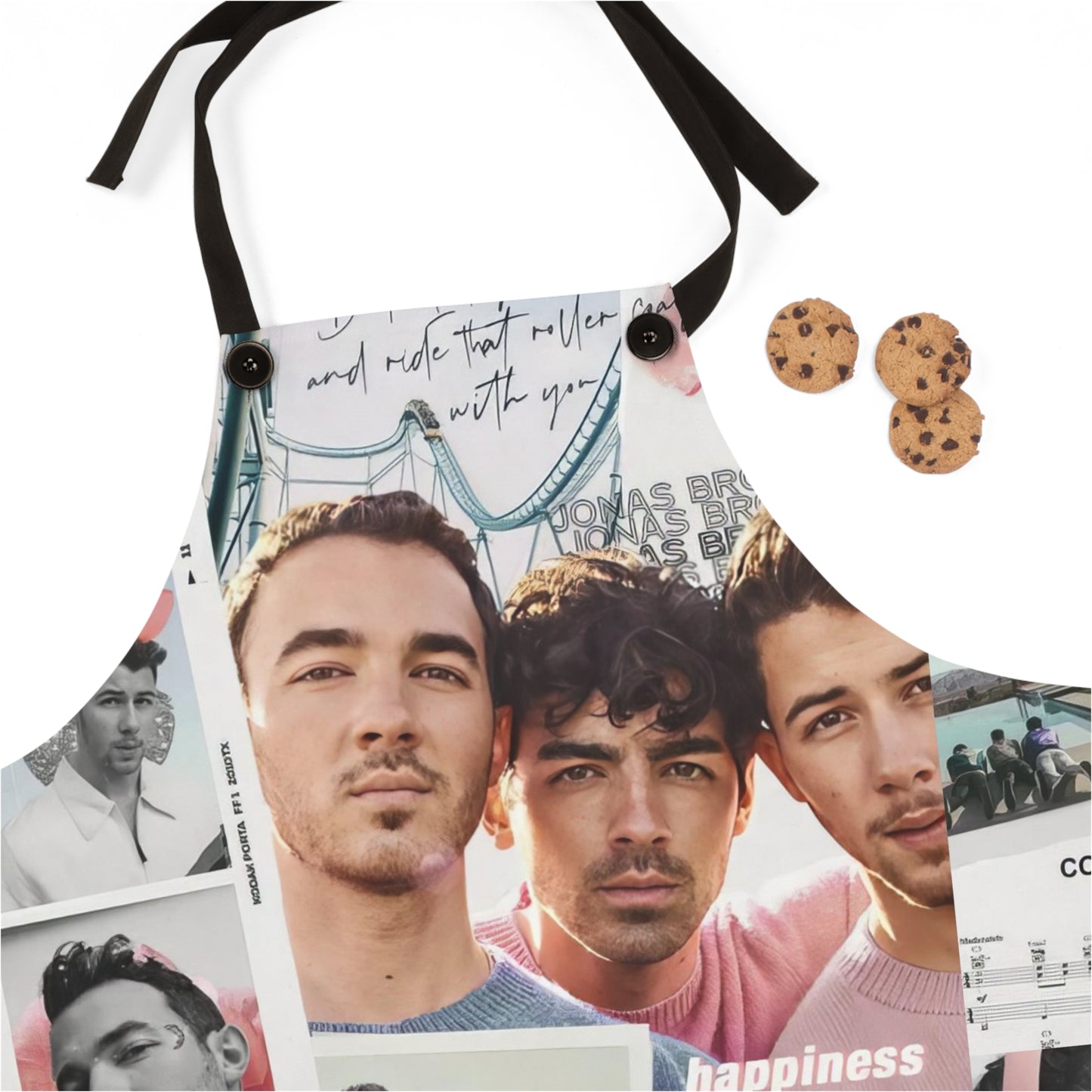 Jonas Brothers Happiness Begins Collage Apron