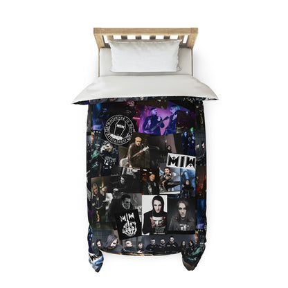 Motionless In White Photo Collage Duvet Cover