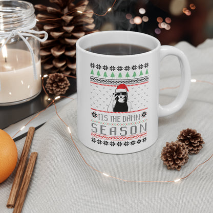 Taylor Swift 'Tis The Damn Season White Ceramic Mug